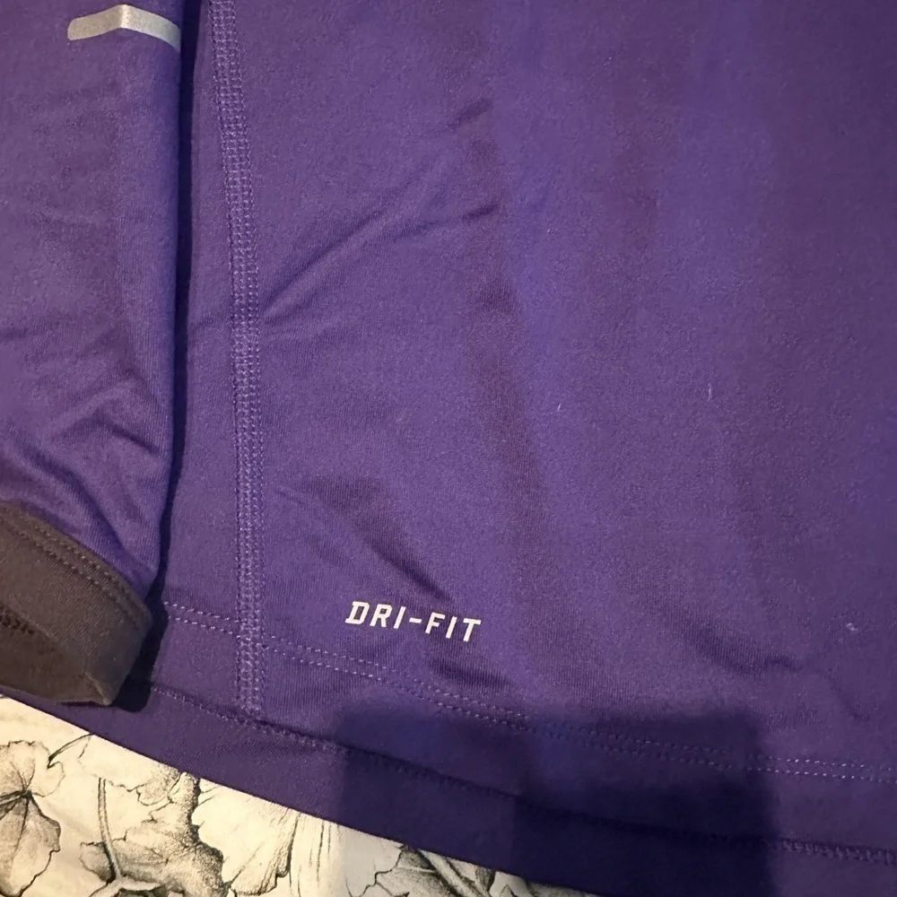 Nike Purple Dri-FIT Pullover